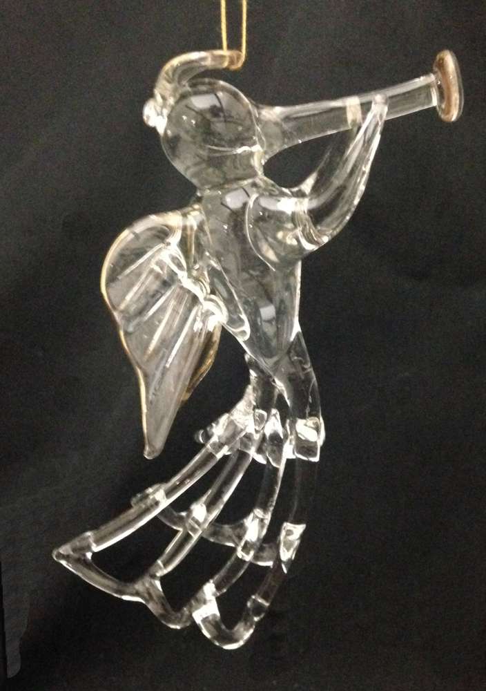 Angel With Trumpet Ornament