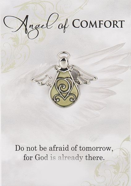 Angel of Comfort Lapel Pin, Carded