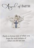 Angel of Faith Lapel Pin, Carded