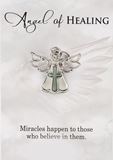Angel of Healing Lapel Pin, Carded
