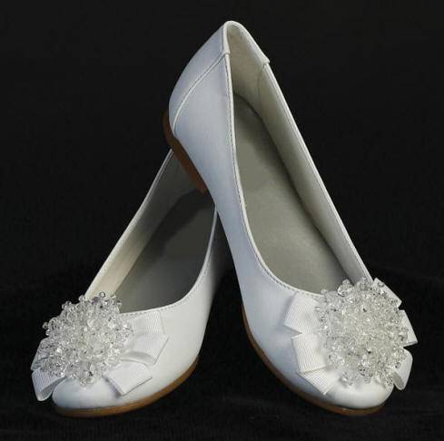 Girls Communion Shoes Crystals Pearls Brooch,white Plus More Colors Flower  Girl Shoes,girl First Dance Shoes,pageant Girls Shoes,square Heel - Etsy