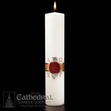 Anno Domini SCULPTWAX Christ Candle