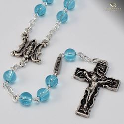 Annunciation Silver Plated Rosary