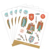 Archangels Sticker Sheet 5-Pack