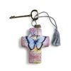 Artful 'Hope Butterfly' Cross