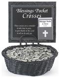 Assorted Blessings Pocket Token Crosses, Sold Each