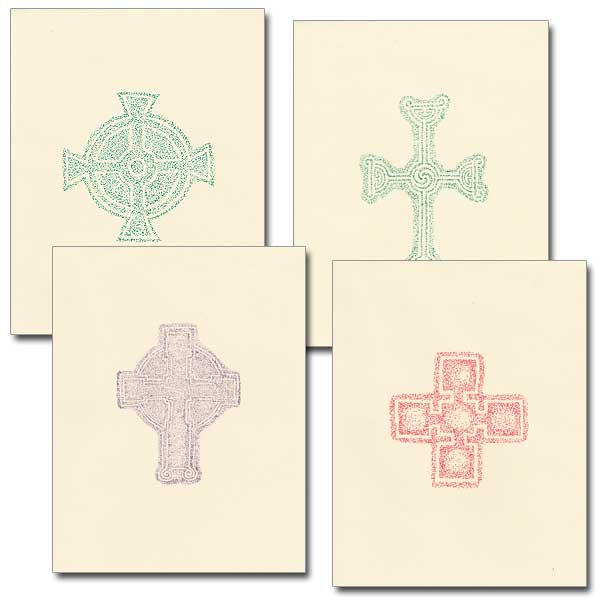 Assorted Irish Cross Notecards,