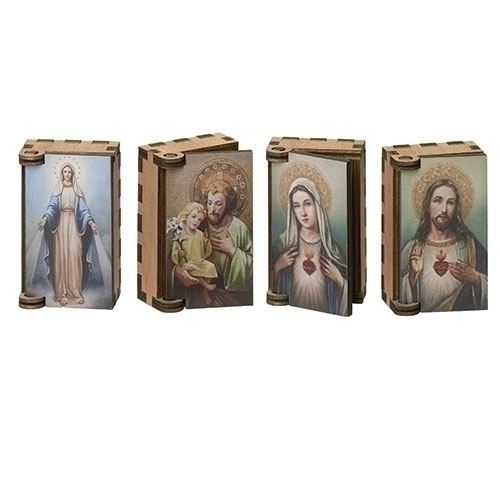 Assorted Sacred Images Rosary Boxes