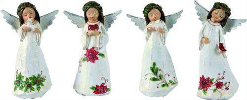 Assorted Small Angel Figurines STATUES
