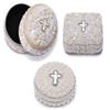 Assorted White Pearl Trinket Boxes