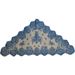 Ave Maria Blue/Black Lace Chapel Veil from Spain - 126476