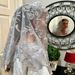 Ave Maria Grey Lace Chapel Veil from Spain - 126477