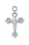 Baby Sterling Silver Crucifix on 13" Chain