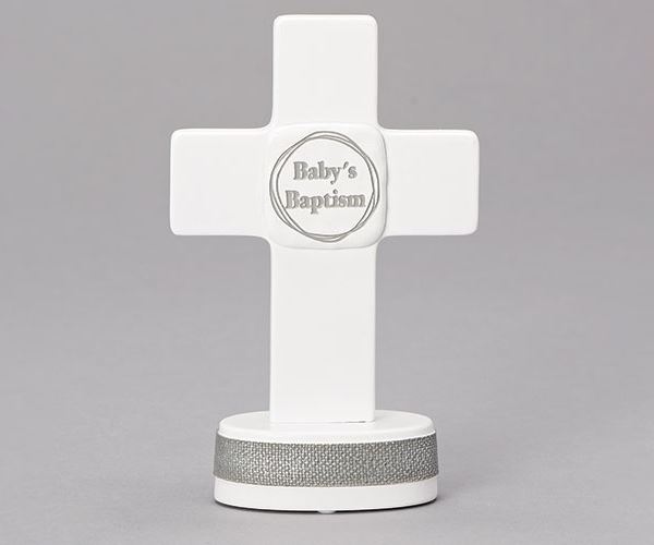 Baby's Baptism 6" Standing Cross