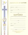 Baptism Certificate, 8" x 10"