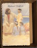 Baptismal Certificate, Jesus with the Children