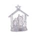 Battery Operated LED Nativity with RGB Rotating Colors - 126778