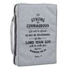 Be Strong and Courageous Bible Cover