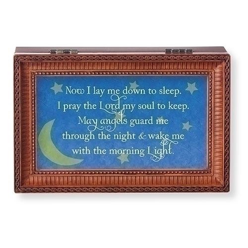 Bedtime Prayer Wood Music Box