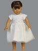 18 doll first communion dress