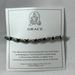 Black and Silver Miraculous Medal Blessing Bracelet