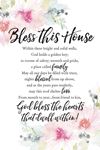 Bless This House 6" x 9" Plaque