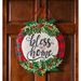 Bless this Home Plaid Door Decor - 121663