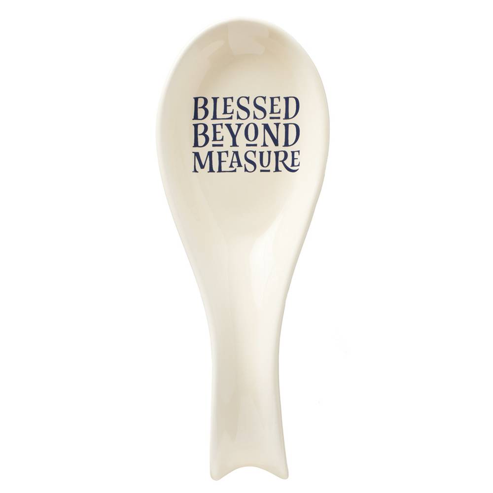 Blessed Beyond Measure Spoon Rest