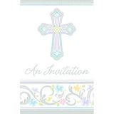 Blessed Day Folded Invitations