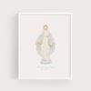 Blessed Virgin Mary Pray for Us 8x10 Art Print