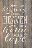 Blessings From Heaven Easel Plaque