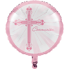Blessings Pink Communion 18" Metallic Balloon
