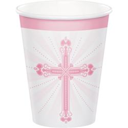 Blessings Pink Cup 18/pkg