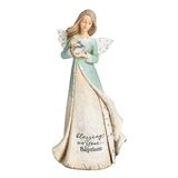 Blessings on Your Baptism 7" Angel Figurine