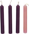 Boxed Set of 4 Mini Advent Candles