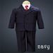 Boys 5 Piece Suit Khaki