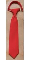 Boys Red Dacron Tie