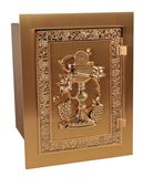 71TAB15 Bronze Bas Relief Sculpted Wall Tabernacle