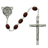Brown Wood Rosary