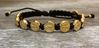 Brown and Gold St. Benedict Blessing Bracelet 