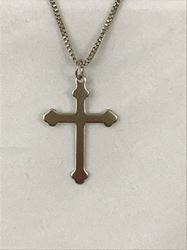 Budded Cross Necklace