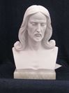 12" Bust of Christ Alabaster Statue from Italy