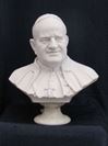 14" Pope John XXIII Alabaster Bust from Italy