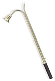 CANDLELIGHTER 24" This product is designed to eliminate wicks breaking off candles when extinguished with a snuffer. Ideal for use with liquid wax candles so the wicks will not smash. 22", 2 lbs. (Bell is 2 1/4" dia. at widest point) ?Made in the USA