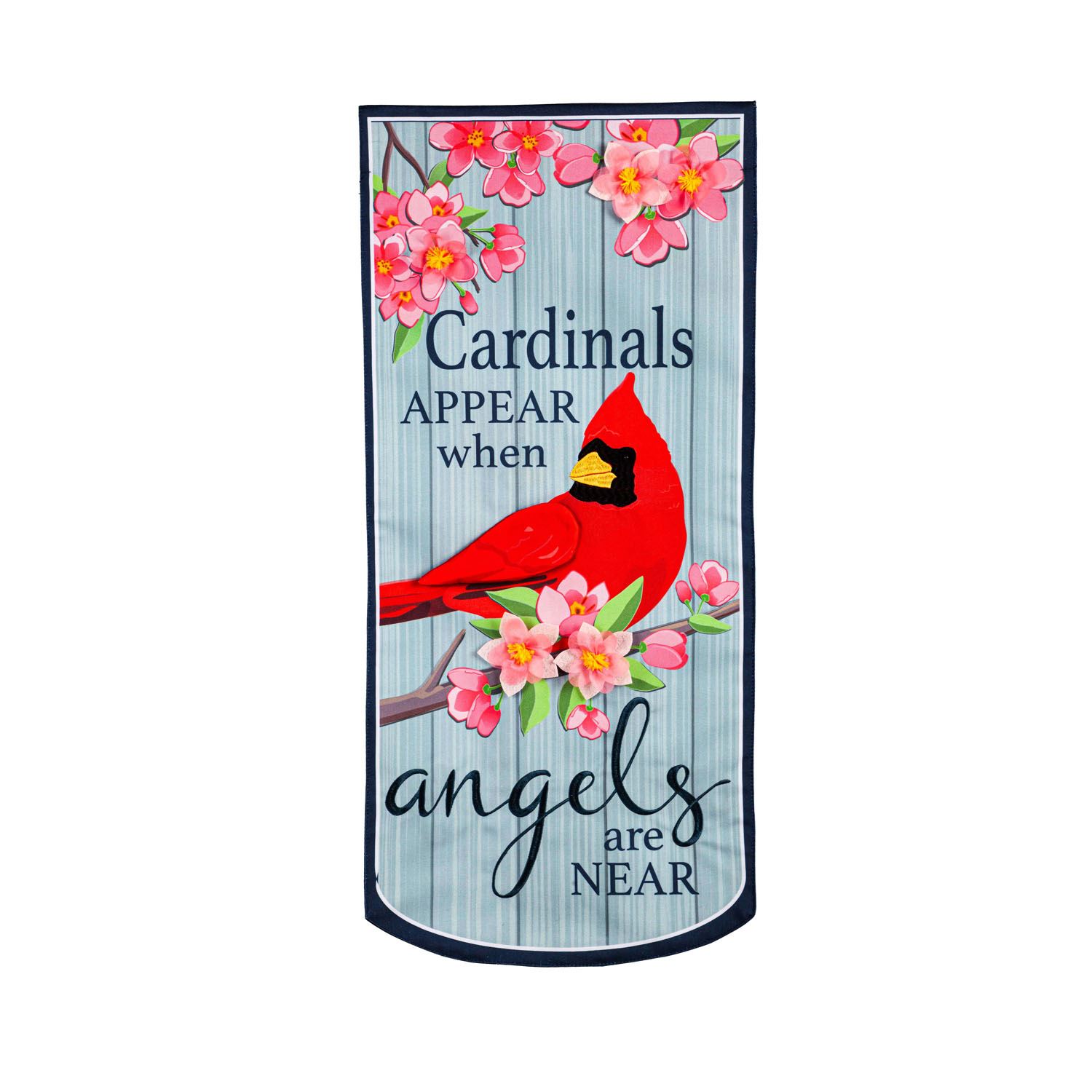 Cardinals Appear Garden Flag