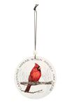 Cardinals Appear When Angels Are Near Memorial Ornament