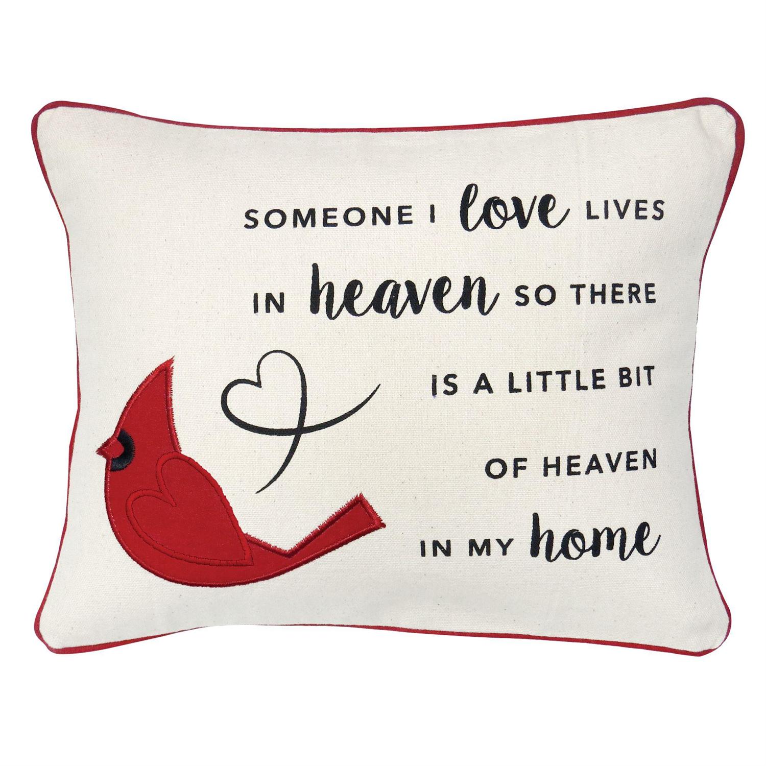 Caring Cardinals Accent Pillow