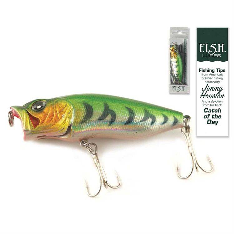 Catch of the Day Lure-Popper Hot Tiger - Fishing