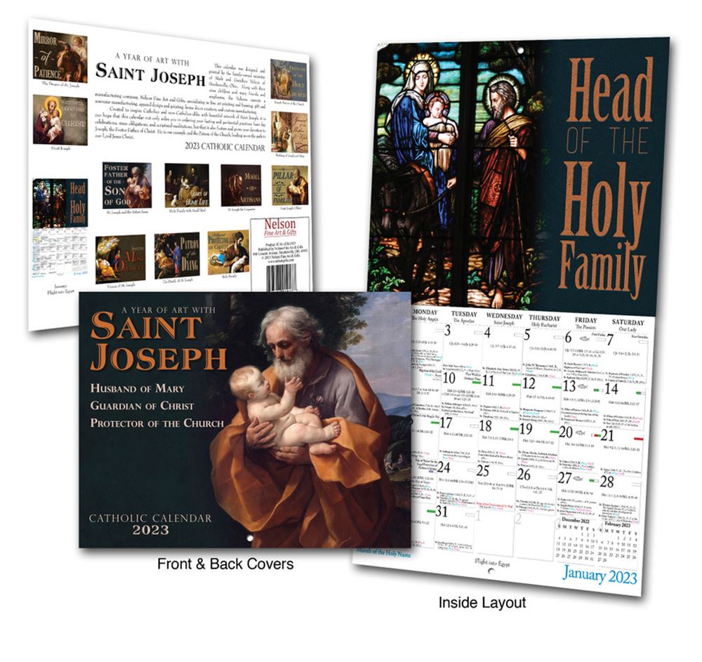 Catholic Liturgical Calendar 2023 Saint Joseph