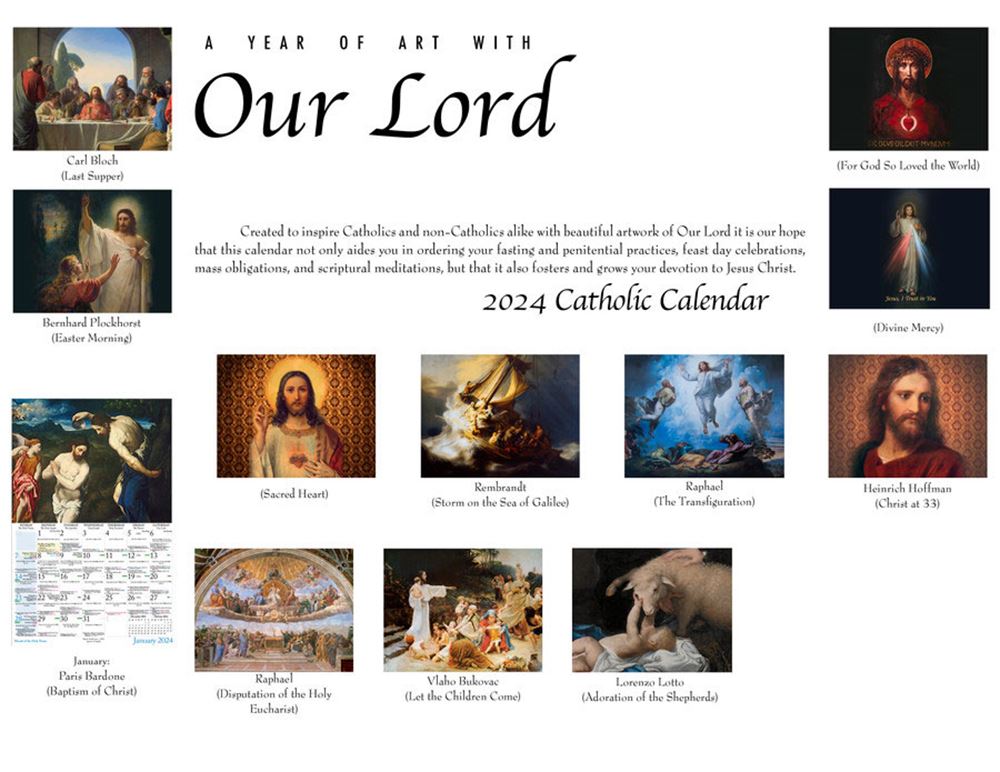 Catholic Liturgical Calendar 2024 Our Lord
